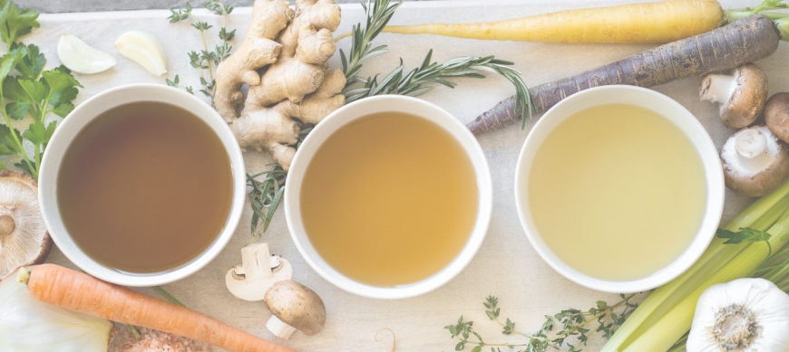 Caldos caseros para nuestra cocina. Básicos con Themomix