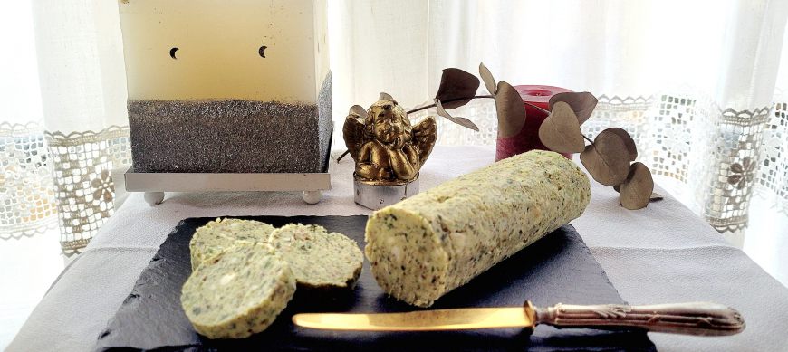 Mantequilla aromatizada para pescados y mariscos. Regala Navidad con Thermomix&reg; .