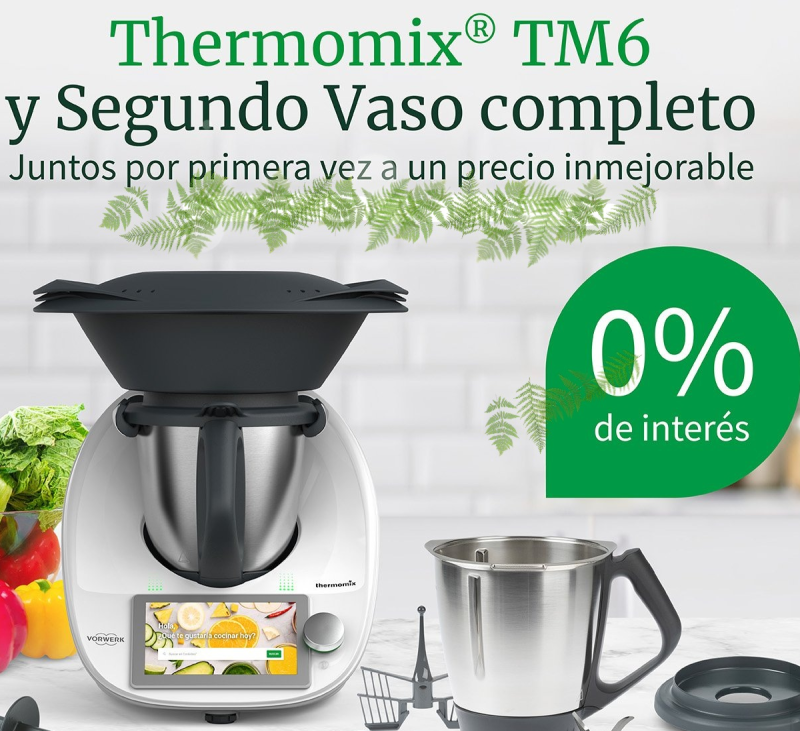 Thermomix® TM6 y Segundo Vaso completo
