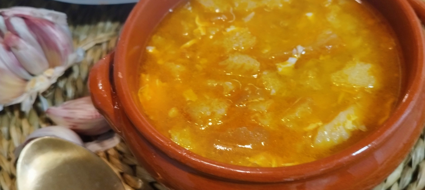 SOPA DE AJO O SOPA CASTELLANA