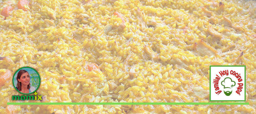 Paella de Pollo Fácil