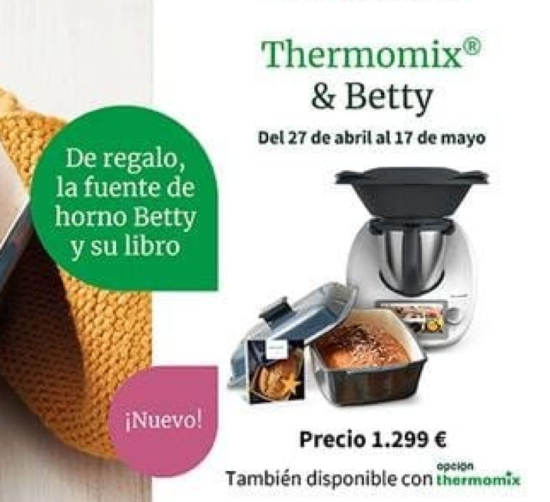 Tu Thermomix® TM6 y la fantástica Betty de regalo!