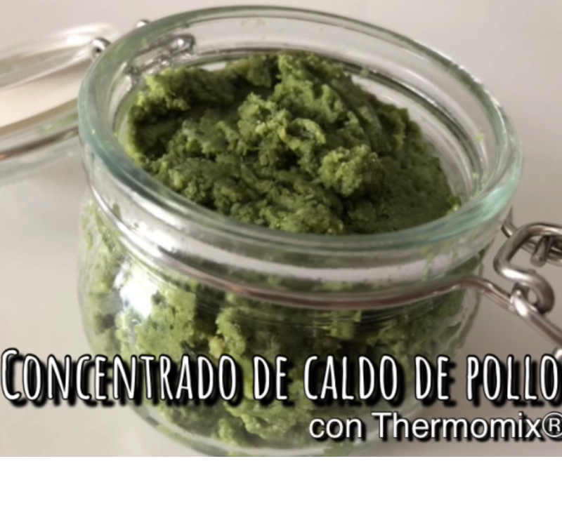 CONCENTRADO DE CALDO DE POLLO CON Thermomix® 