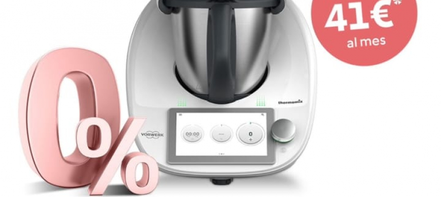 Thermomix® al 0% por solo 41 al mes y no pagues hasta diciembre