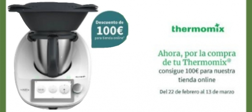 Comprar Thermomix® Tm6 con un cheque regalo de 100€!!
