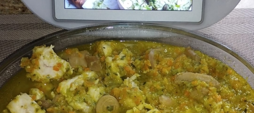 VERDURAS CON POLLO AL CURRY CON Thermomix® EN RIBERA DEL FRESNO