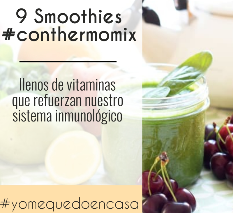 9 Smoothies llenos de vitaminas con Thermomix® 