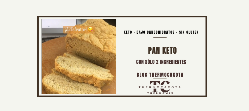 Pan de Lino con sólo 2 ingredientes - Recetas Keto / Sin Gluten con Thermomix