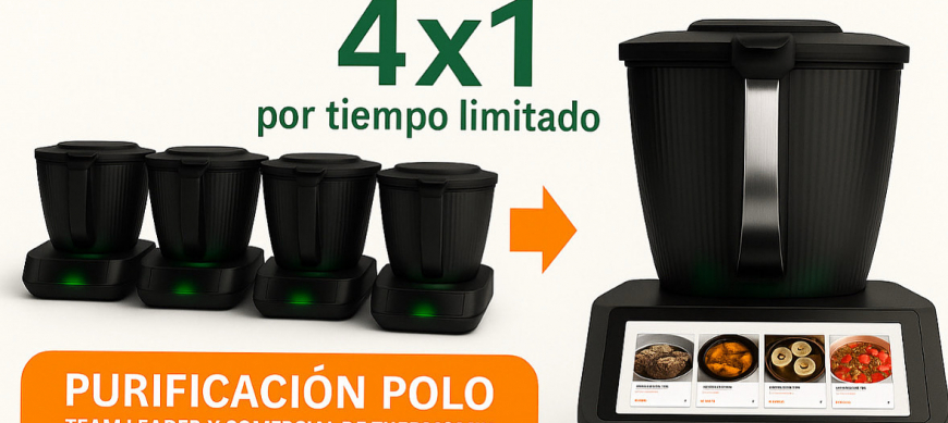 DESCUBRE LA CAMPAÑA 4x1 DE Thermomix® : UNA OPORTUNIDAD ÚNICA PARA CONSEGUIR TU TM7