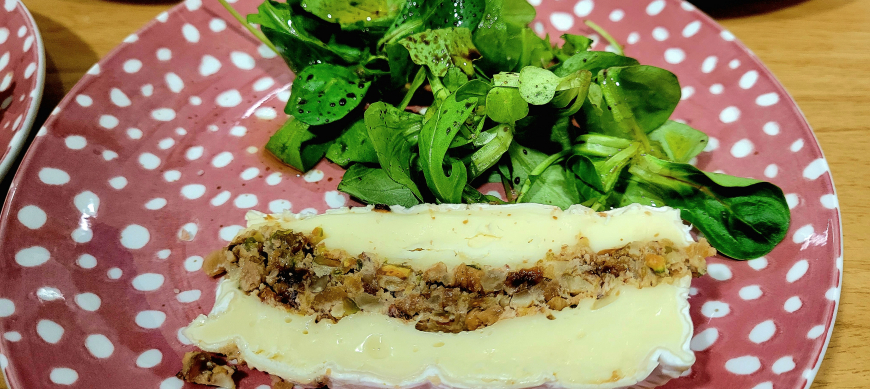 Camembert relleno. Todo es fácil con Thermomix&reg; .