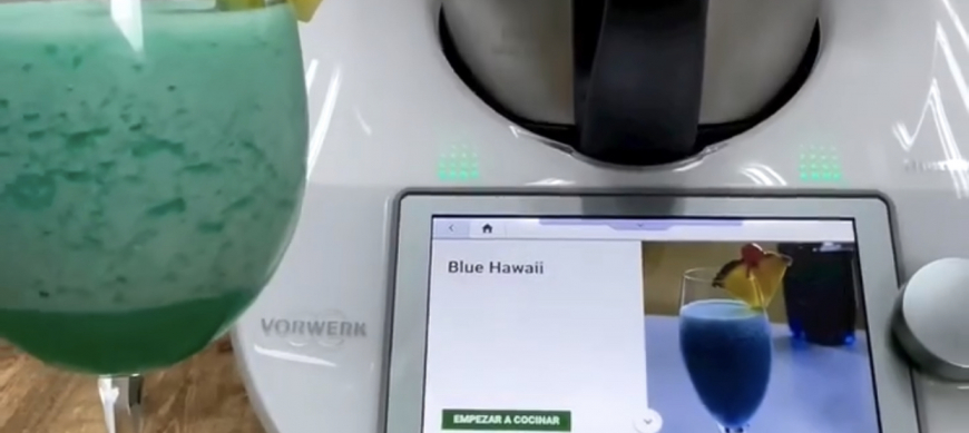 Coctel Blue Hawaii…con Thermomix® 