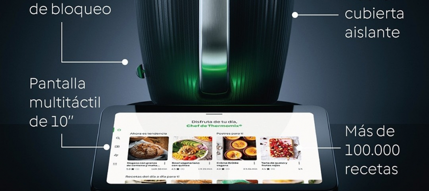 Conoce el nuevo Thermomix® TM 7 Pide una demostración sin ningún compromiso