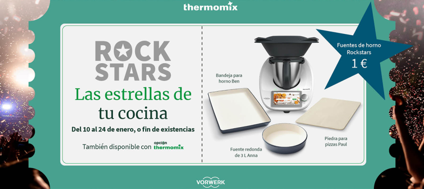 Las estrellas de la cocina por 1 € más con Thermomix® 