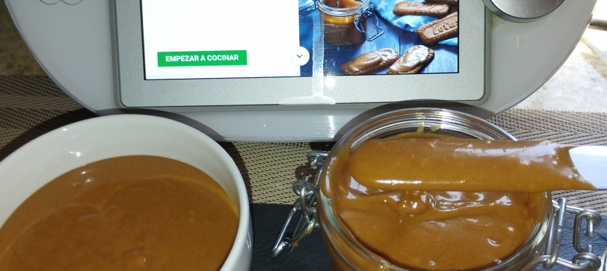 CREMA DE GALLETAS LOTUS CON Thermomix® EN RIBERA DEL FRESNO