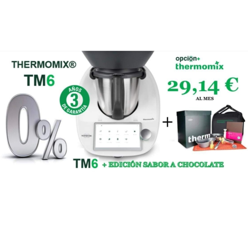 Thermomix Tm6 al 0% de INTERÉS