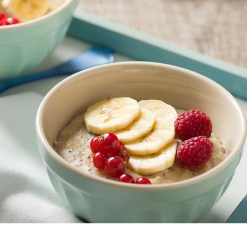 Porridge de leche de almendras y semillas de chía - Dietas especiales -  Blog de FRANCISCA VALDERRAMA SANCHEZ de Thermomix® Sevilla Florida