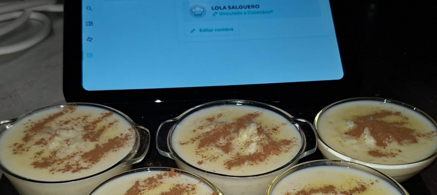ARROZ CON LECHE DE MANZANA CON Thermomix® EN RIBERA DEL FRESNO