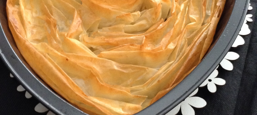 TARTA FLOR CON Thermomix® 