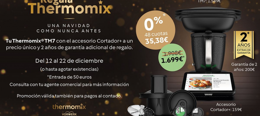 Thermomix® + CORTADOR + 5 AÑOS GARANTÍA - SIN INTERESES!!!!