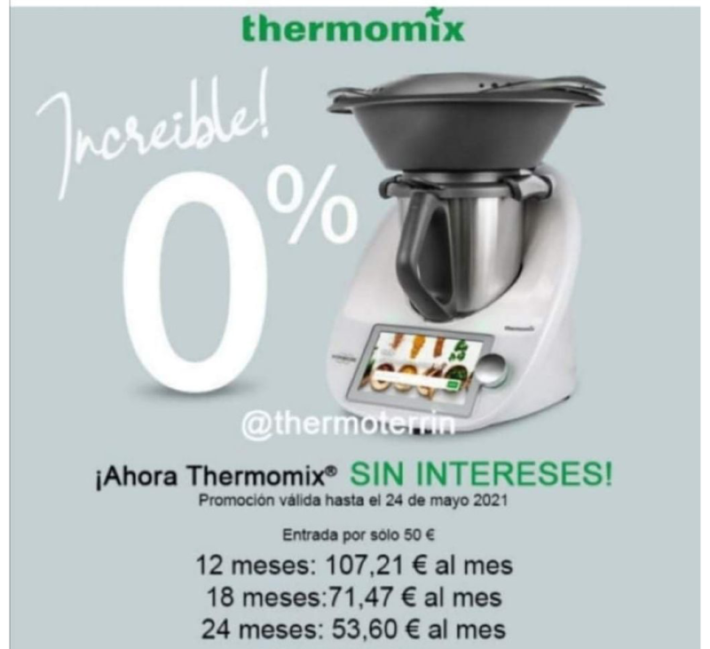 Thermomix TM6 0% intereses