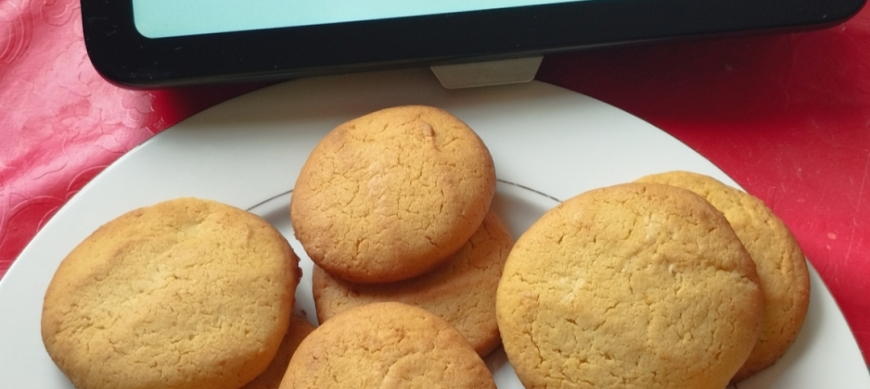 GALLETAS DE LIMÓN Y MANTEQUILLA CON Thermomix® EN RIBERA DEL FRESNO