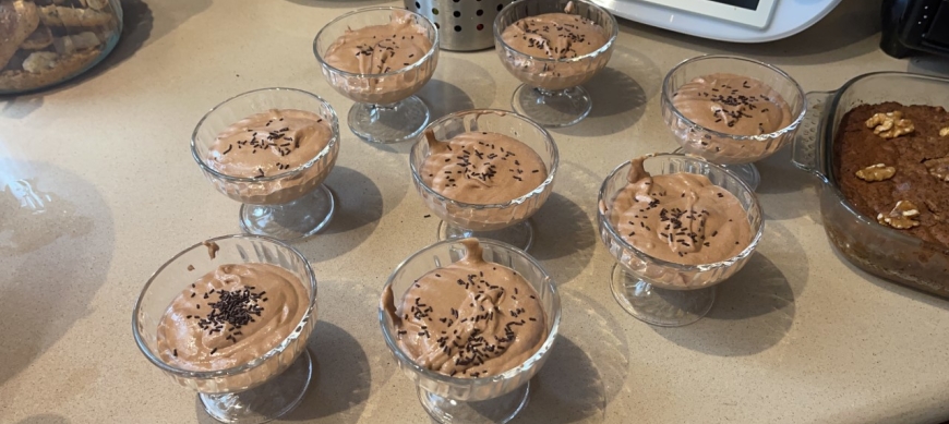 Mousse de chocolate