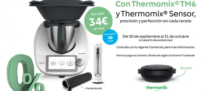 EN OCTUBRE - COMPRA Thermomix® SIN INTERESES EN CORUÑA Y ENVIOS A TODA ESPAÑA