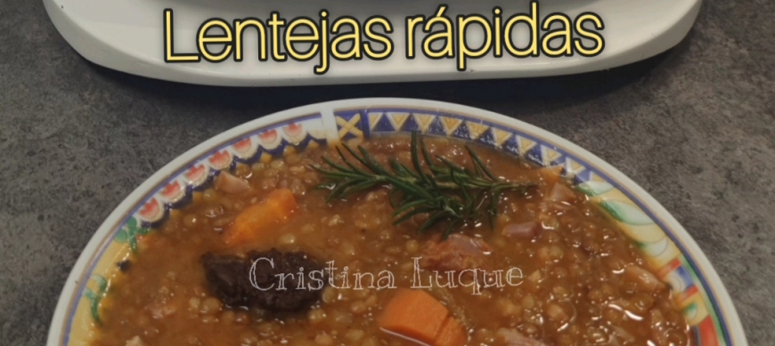 Video receta de Lentejas rápidas en Thermomix® Málaga