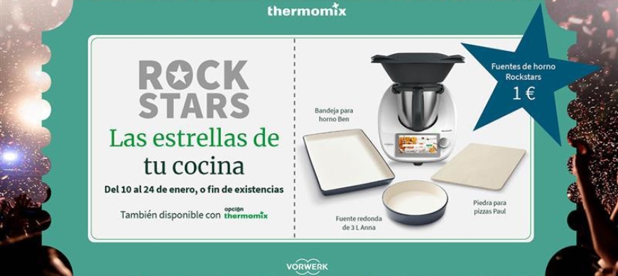 Rock Stars, las Estrellas de tu Cocina por 1 euro más