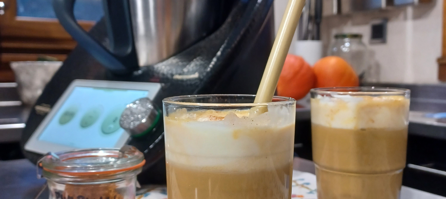 PUMPKIN SPICE LATTE de Starbucks® con Thermomix® #TM6