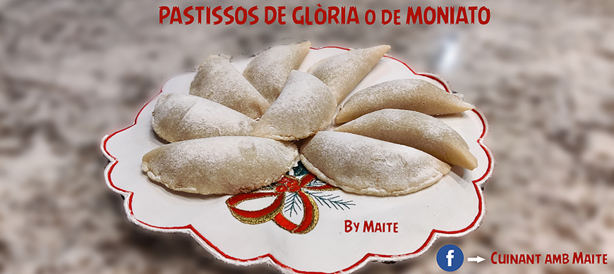 PASTISSETS DE MONIATO O DE GLÒRIA