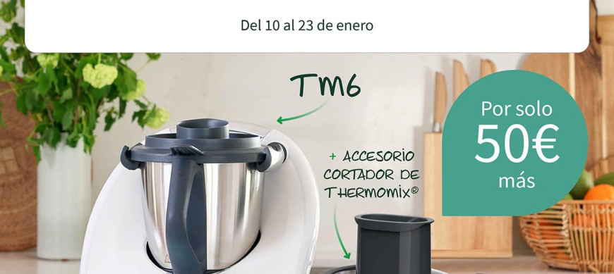 Thermomix® TM 6 + cortador- cubrecuchillas pelador