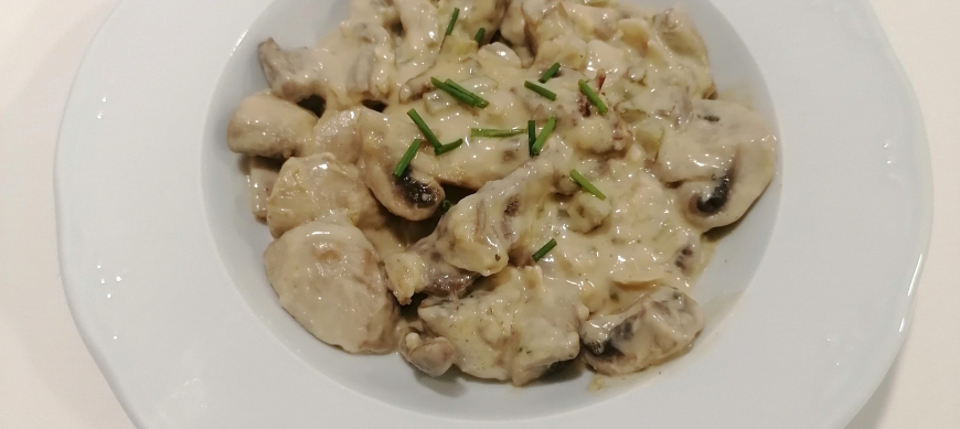 Ternera Stroganoff