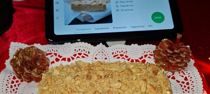 TURRÓN DE CACAHUETES CON Thermomix® EN RIBERA DEL FRESNO