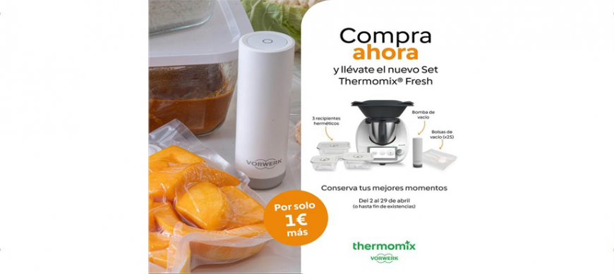 Set Thermomix® Fresh por solo 1 €!!!