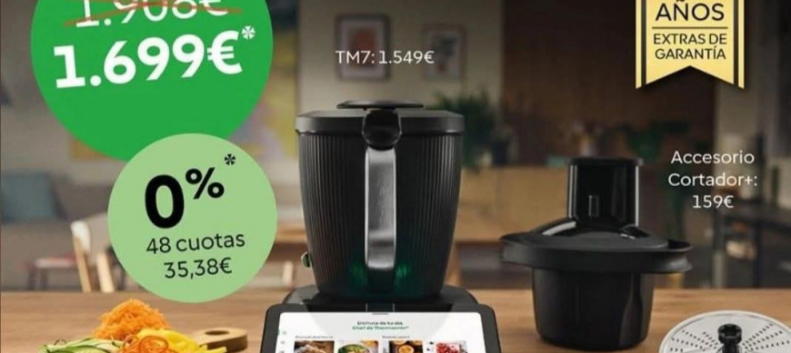SÓLO AHORA, TU Thermomix® TM7