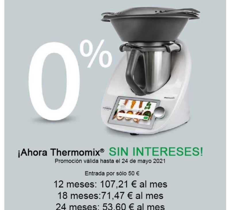 Promoción Thermomix 0% Interés