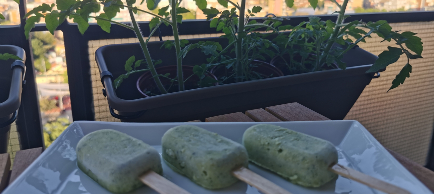 POLOS DE CALABACÍN Y LIMÓN SIN AZÚCAR CON Thermomix® 