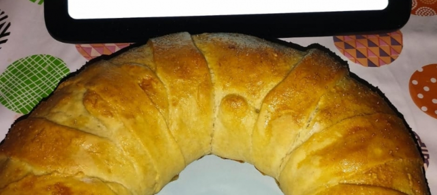 ROSCA RELLENA DE JAMÓN Y QUESO CON Thermomix® EN RIBERA DEL FRESNO