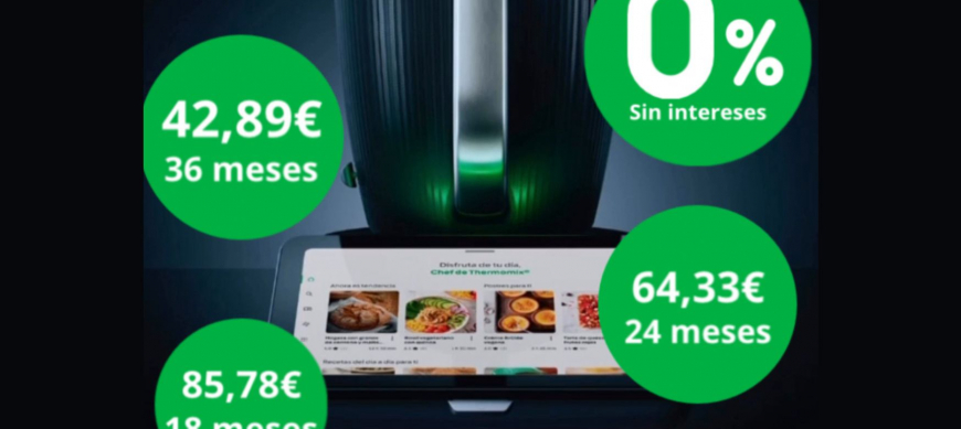 ¡Últimos días para financiar al 0% de interés! Thermomix® TM7!
