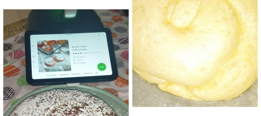 ENSAIMADA CON Thermomix® EN RIBERA DEL FRESNO