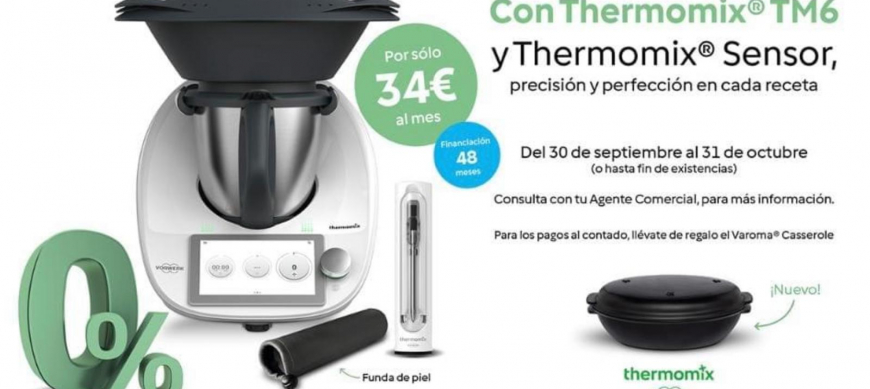 Thermomix® sin interés por tiempo limitado