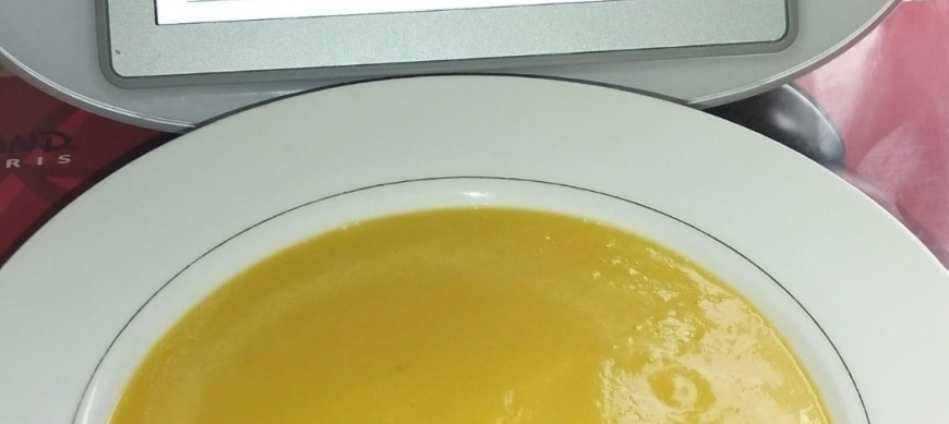 CREMA DE CALABAZA Y COLIFLOR CON Thermomix® EN RIBERA DEL FRESNO