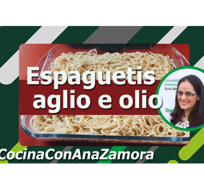 Espaguetis “aglio e olio” con Thermomix® 