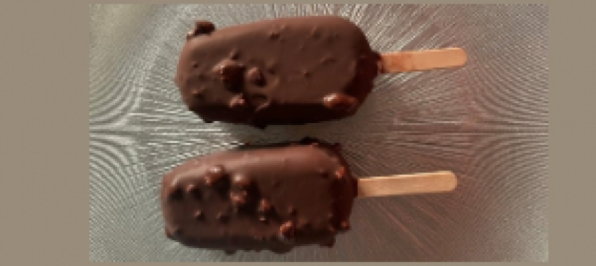 Helado casero con Thermomix® : Cobertura de chocolate para helados