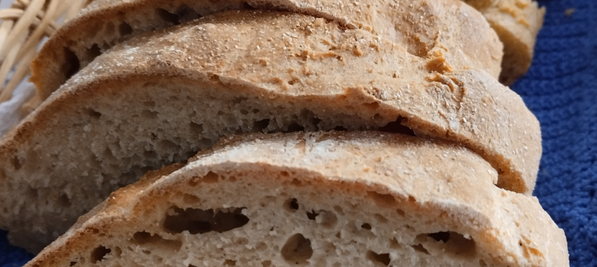 Pan de avena y trigo rapido