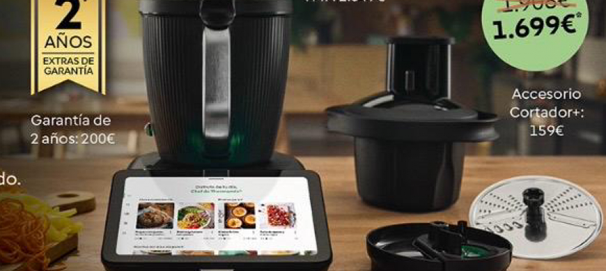 Promoción Thermomix® TM7: Tu Tm7 para Navidad y Reyes. Financiación 0% sin intereses, Plan Renove y ventajas exclusivas.