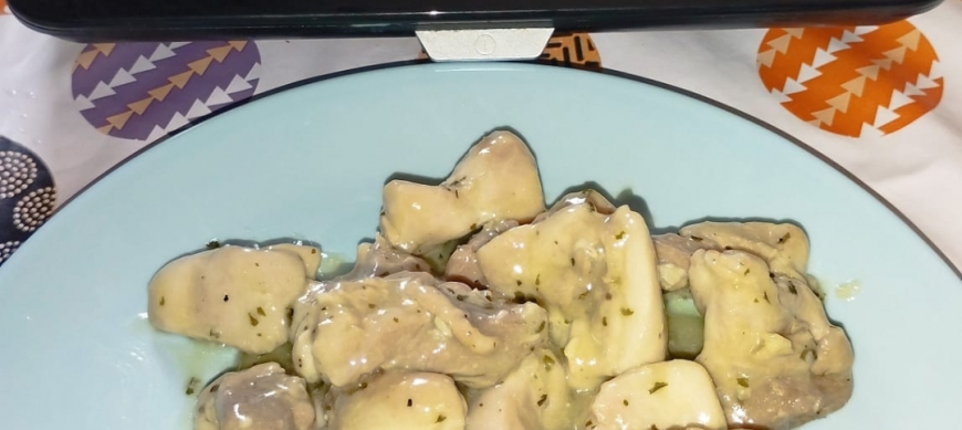POLLO AL AJILLO CON Thermomix® EN RIBERA DEL FRESNO