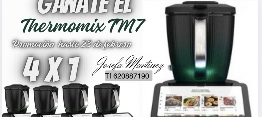 ¿Estás buscando cómo obtener una Thermomix&reg; TM7 gratis? A llegado 4x1 PLUS