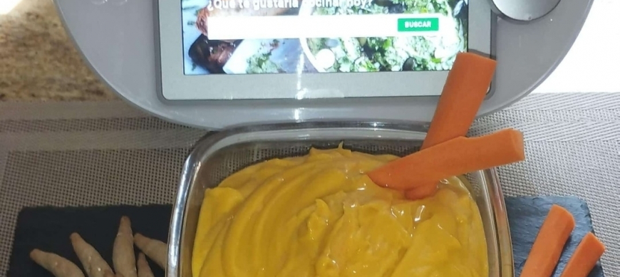 HUMMUS DE BATATA CON Thermomix® EN RIBERA DEL FRESNO